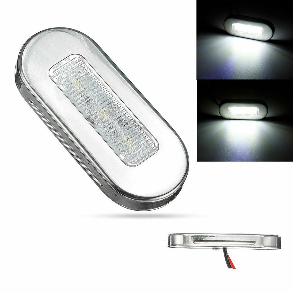 Waterproof Marker Light Yacht Marine Boat 3 LED 4x