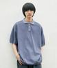 MINIMALPROJECT Pigment Signature Oversized Pk Polo Shirt Mpk102 [Navy]