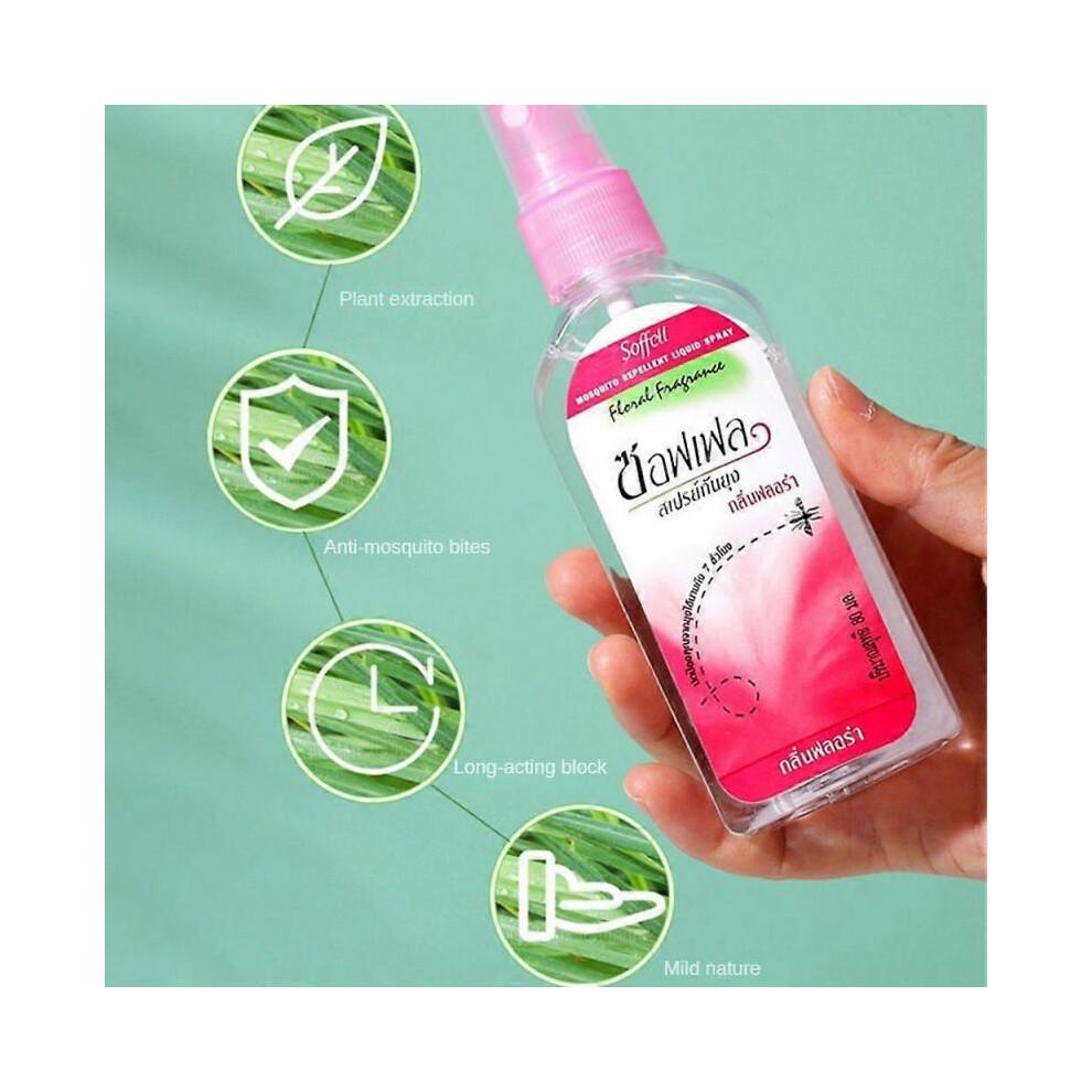 5X Mosquito Spray Thailand Plant Anti-mosquito Bite Swelling Itching Mosquito Repellent Liquid Spray for Body