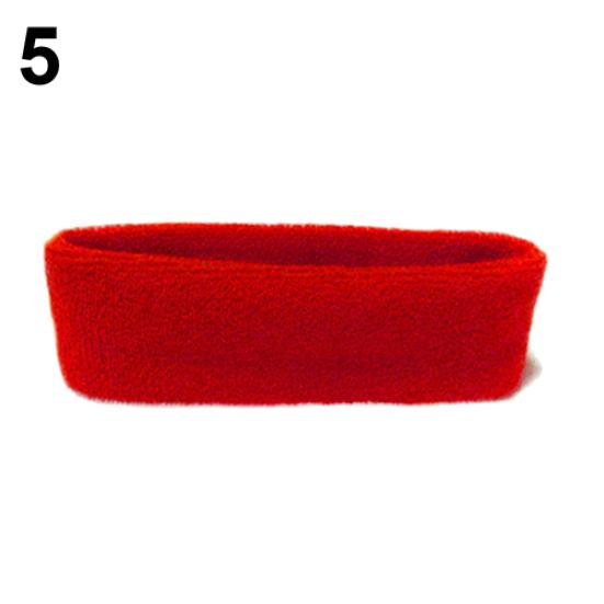 Unisex Sports Yoga Fitness Stretch Sweat Sweatband Hair Band Headband Headwear