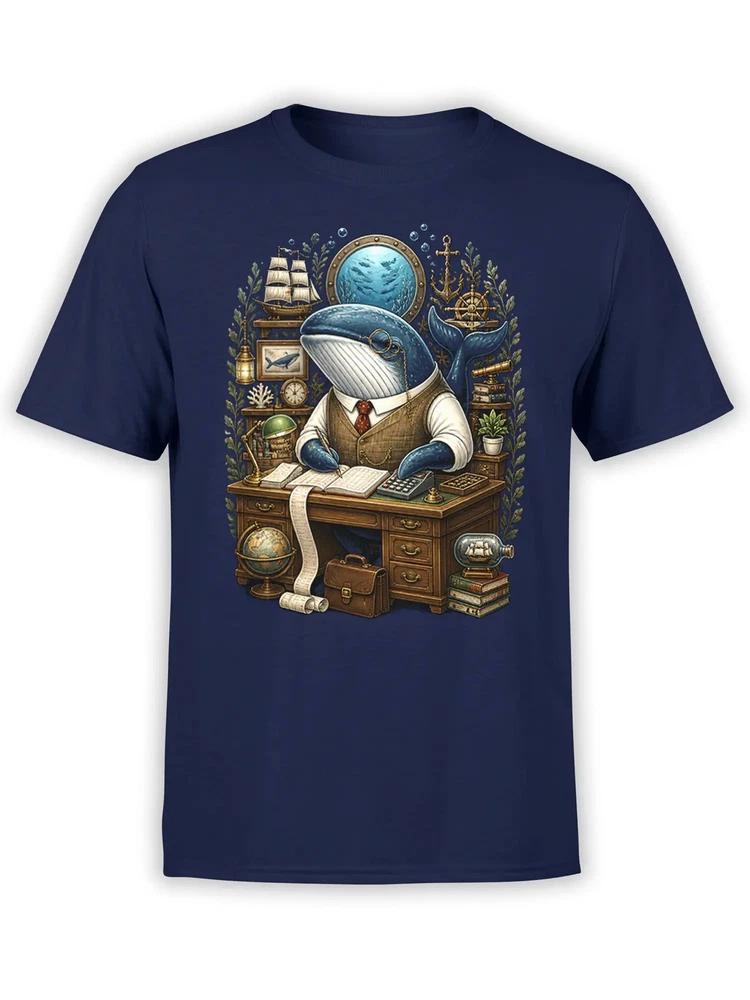 Number Cruncher Whale TShirt Unisex S