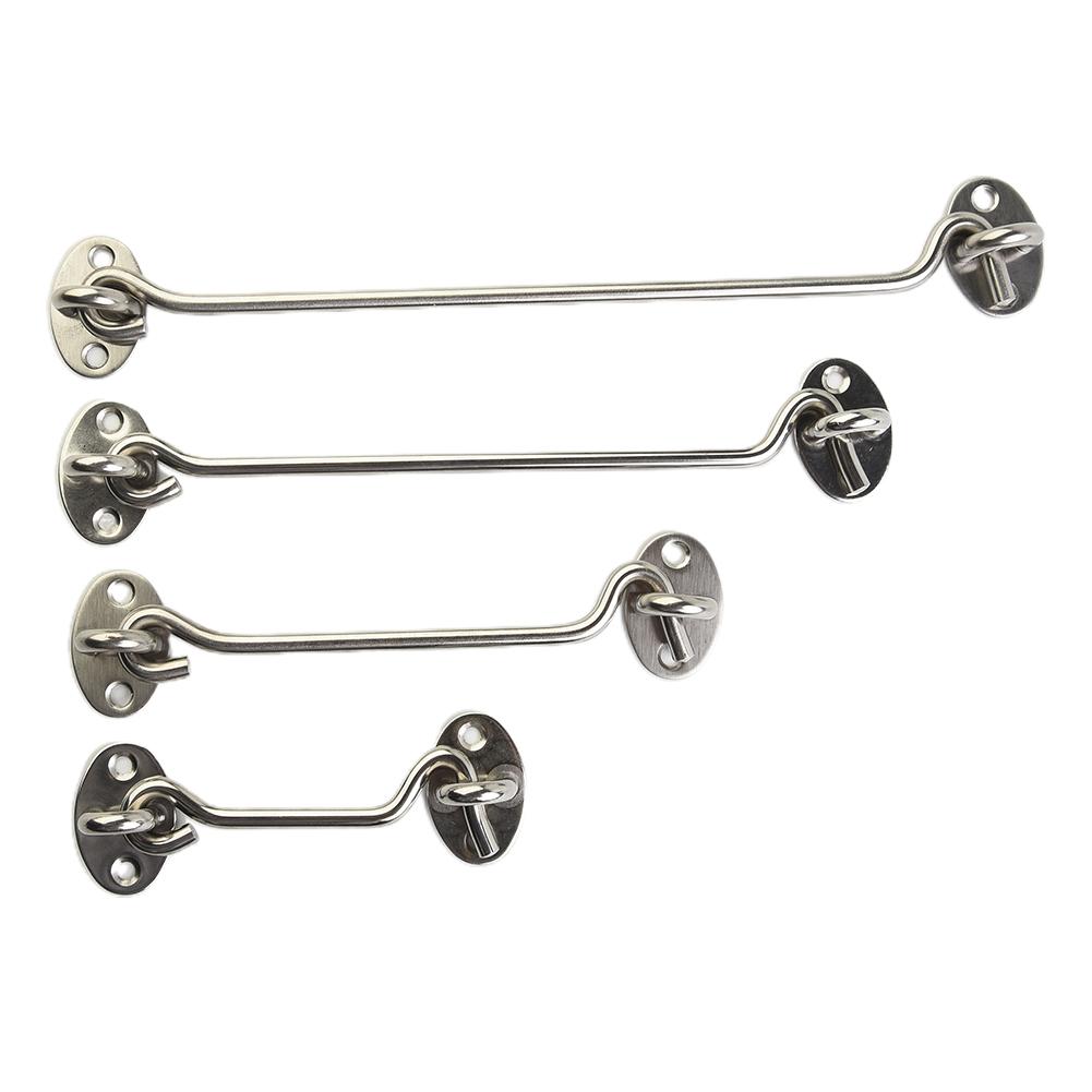 Cabin Hook Window Lock With Safety Switch With Screws