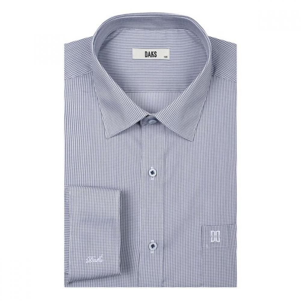 DakS Men S Cotton Blend Stretch Regular Fit dreSS Shirt dmp3Shdl122b1