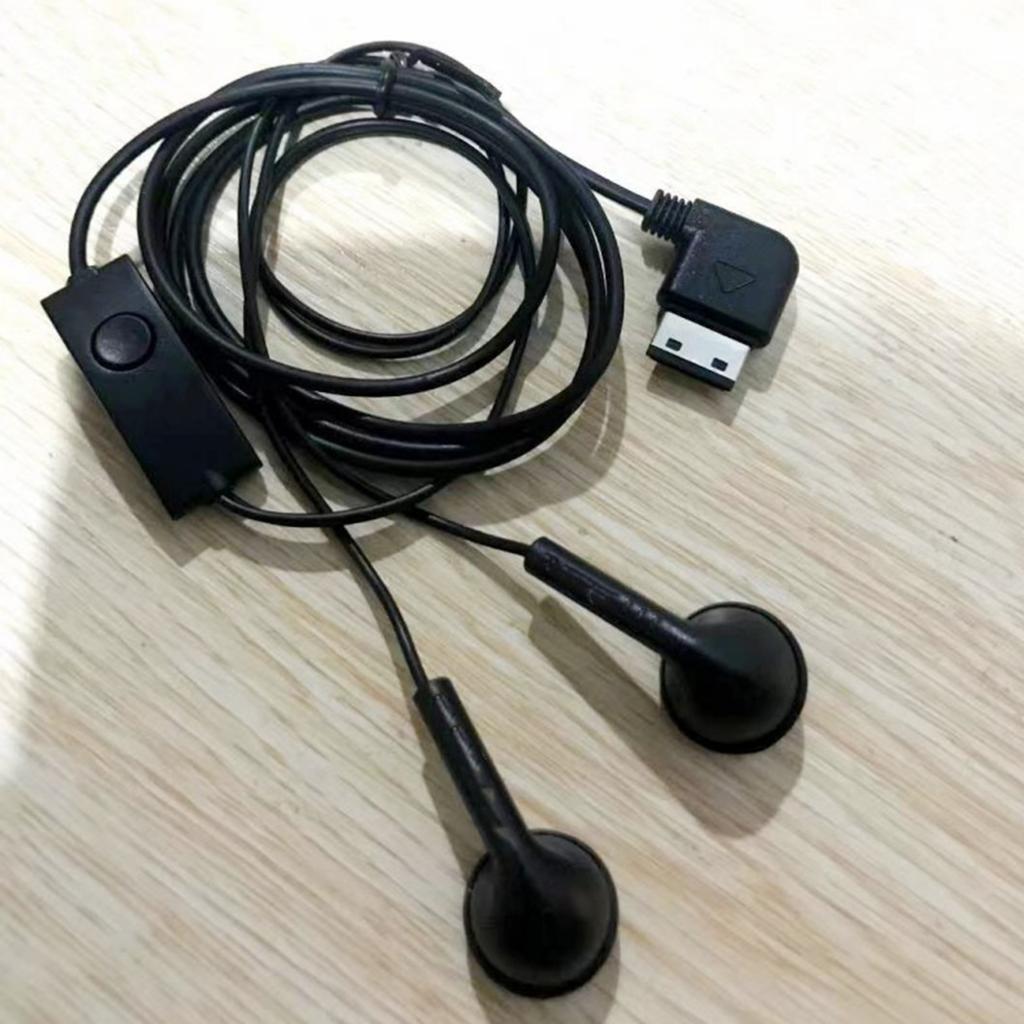 Flat Port Earbud Headphones Cord in-Ear Earphone with Microphone Earpiece for G600 D800 Smartphone Accessories
