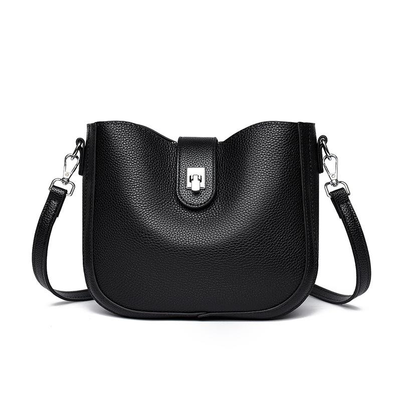 Saddle Bag High-end and Stylish Cowhide Commuting Single-shoulder Underarm Bag, Crossbody Bag Women's Bag