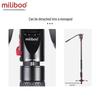 Miliboo MUFP Carbon Fiber Tripod with 801II Fluid Head
