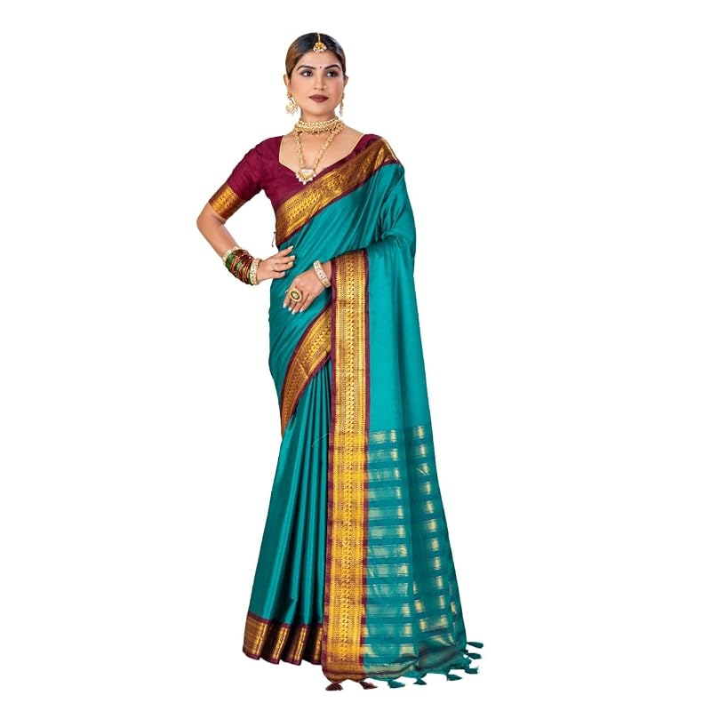 Paramparik Textile Women` Kanjivaram Soft Silk