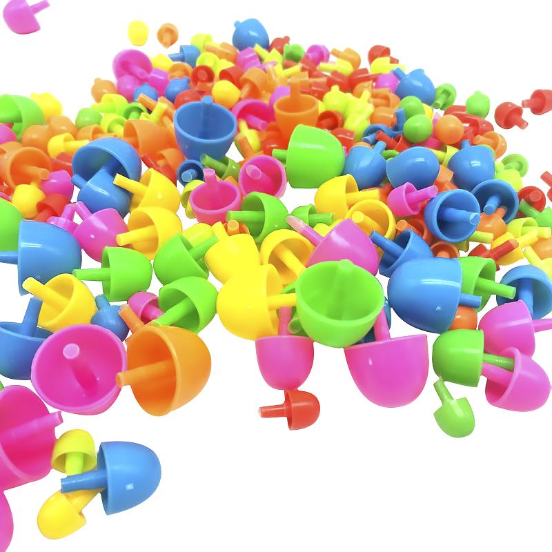 296PCS Mushroom Nail DIY Handmade Toys Children's Montessori Educational Toys Intelligent 3D Puzzle Game Jigsaw Board Gifts