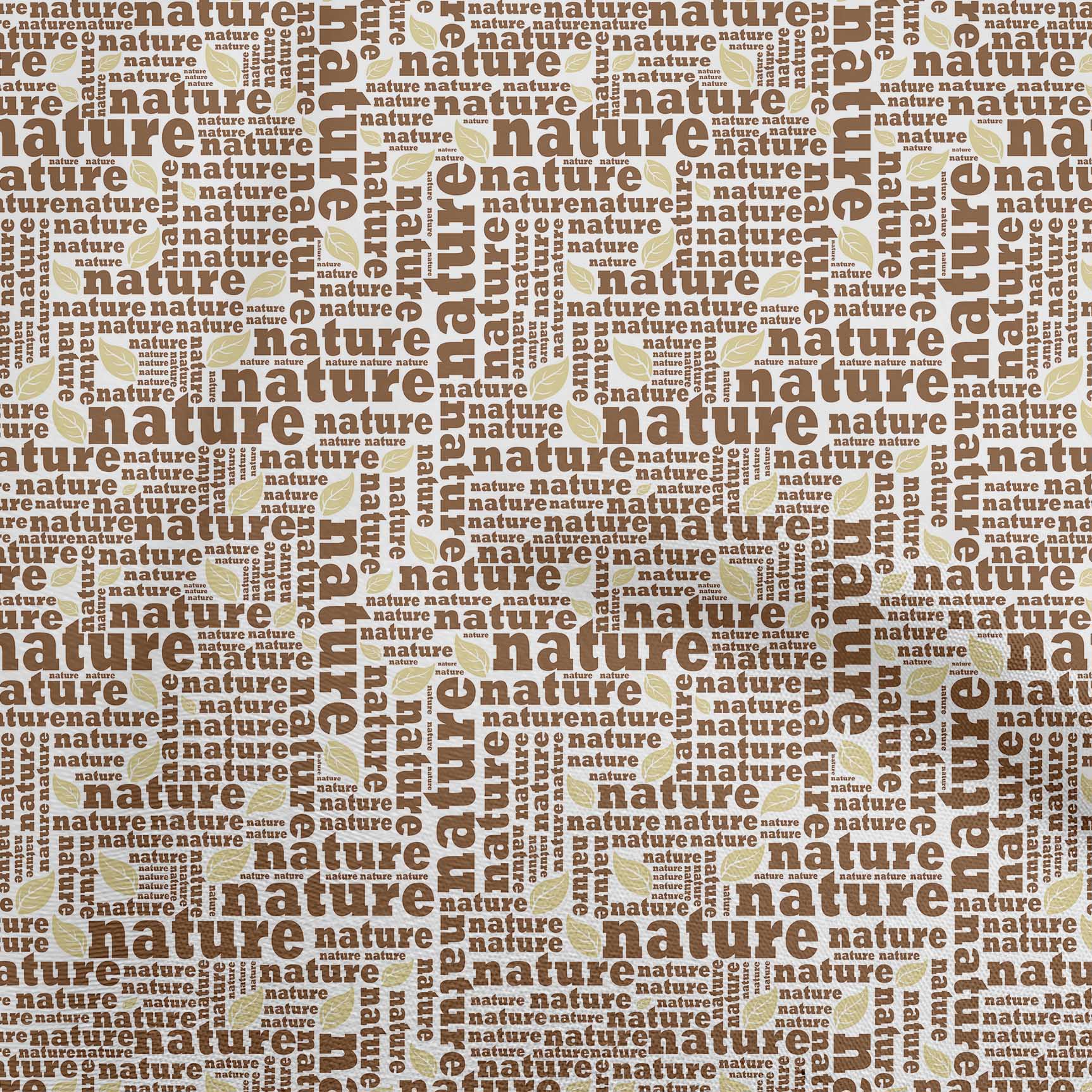 

oneOone Cotton Flex Green Тканина з текстом для сукні Тканина з принтом Тканина у дворі 40 дюймів 42 Inch Wide - Viscose Chiffon коричневий