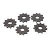 5 PCS T8F 11T Front Sprocket Steel Sturdy Electric Scooter 11T Sprocket for 43cc 47cc 49cc Mini Scooter