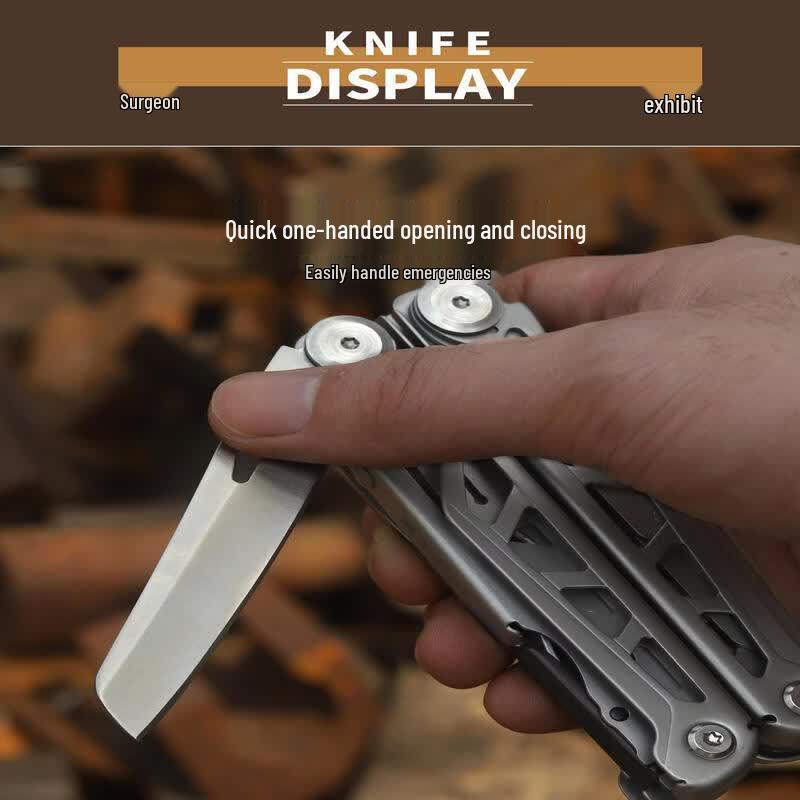 Upgraded Camping Multi-tool Pliers with Scissors