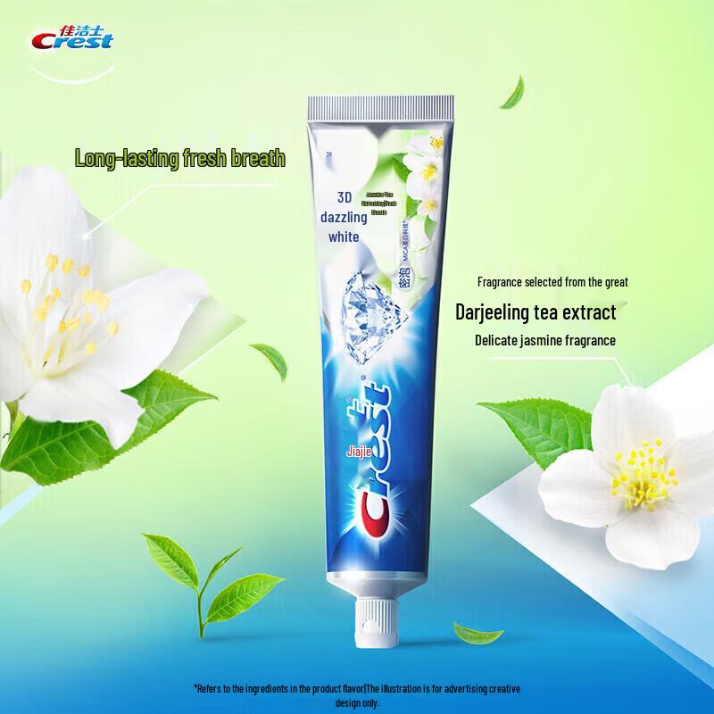 Crest 3D White Jasmine Tea Whitening Toothpaste
