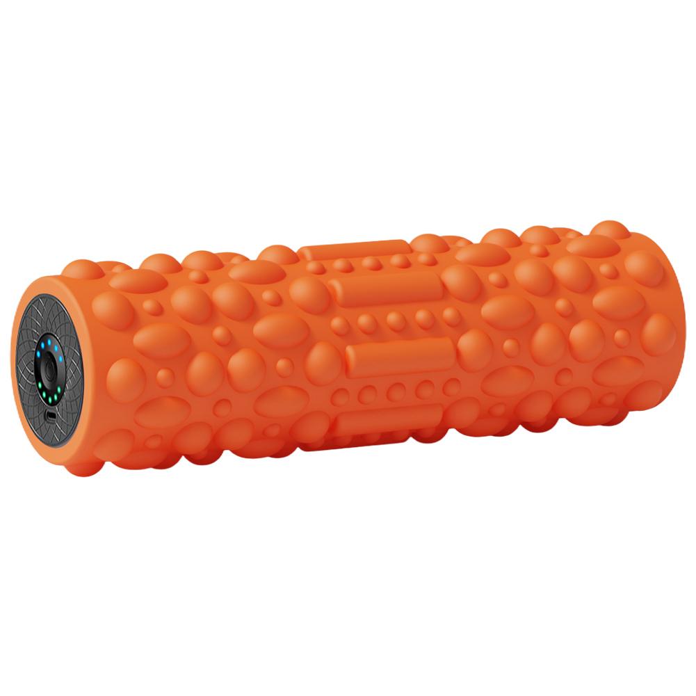 Rechargeable Electric Vibrating Foam Roller 5 Modes Massage Column for Yoga Pilates Exercise