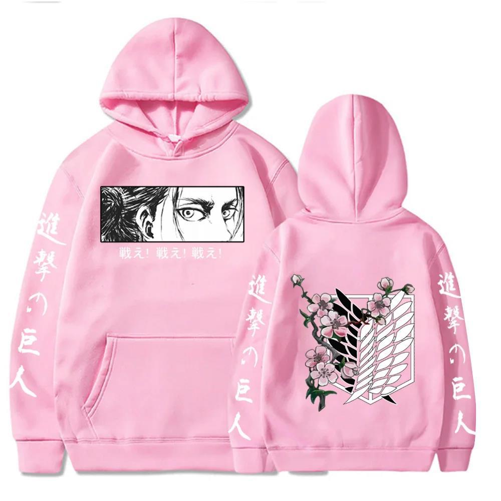 Anime Attack on Titan Plus Size Hoodie Levi Graphic Hood Sweatshirt Men Womnen Fashion Brand Design Pullover Fleece Hoodies