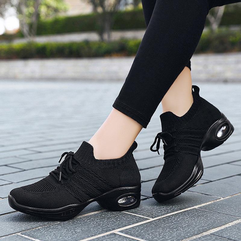 Dance shoes autumn new adult modern dance mesh women's shoes jazz sneakers women