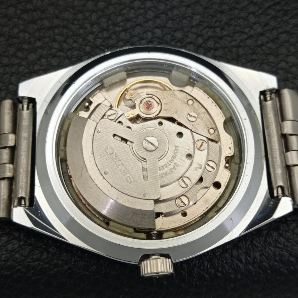 REFURBISHED VINTAGE SEIKO 5 AUTOMATIC 6309A JAPAN MENS BLUE DIAL WATCH A440760-9 Sk-a440760-1