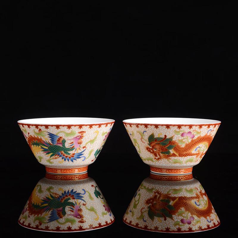 Chaxun Gold Filigree Dragon Master Teacup