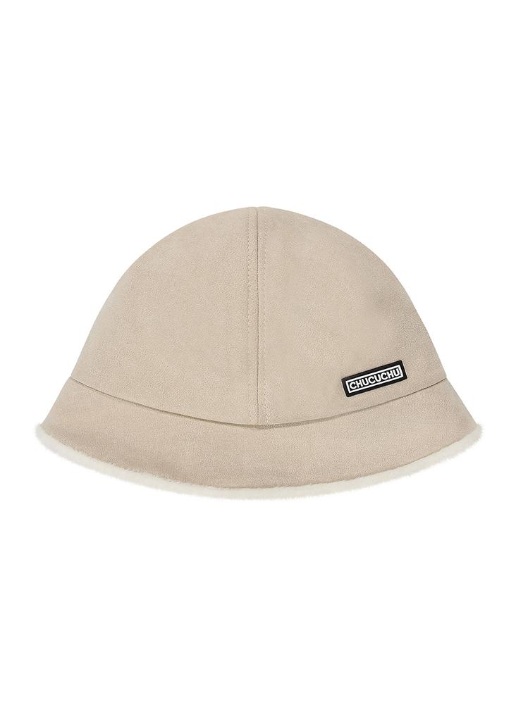 CHUCUCHU Cbdfw-Ht002W Suede Bucket Hat