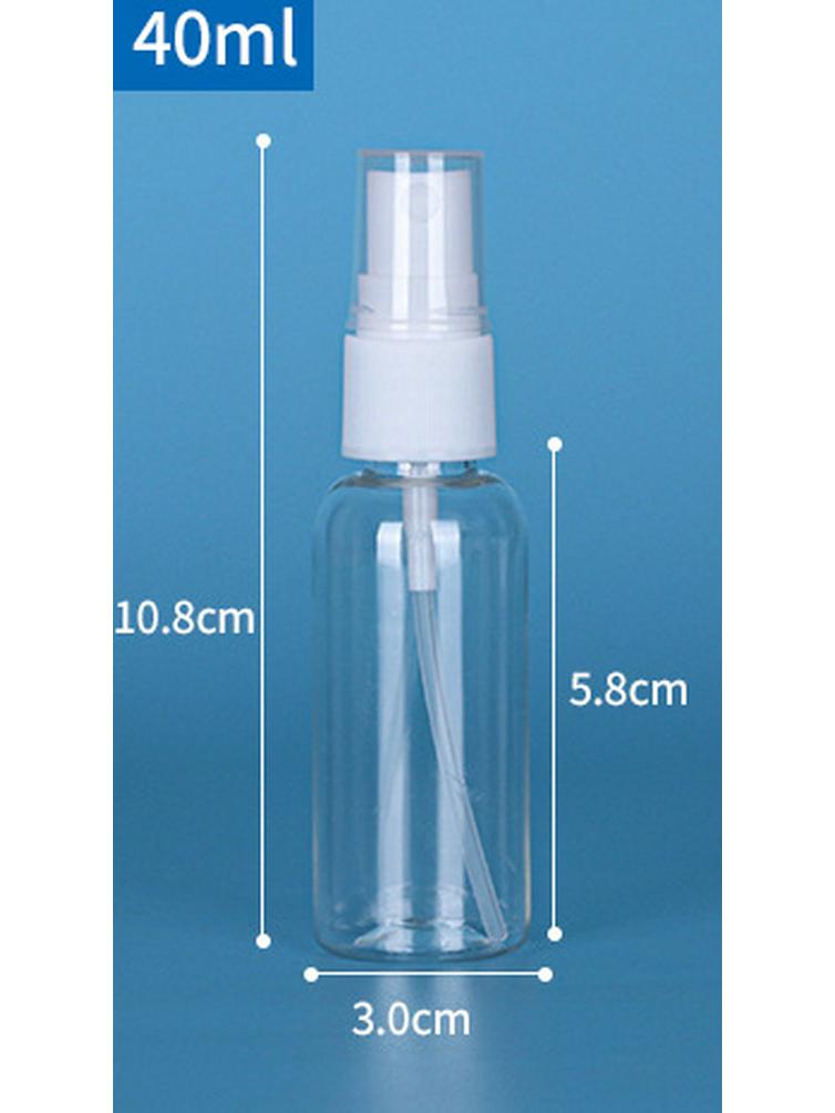 Transparent PET Spray Bottle for Cosmetics - 30ml/50ml/100ml