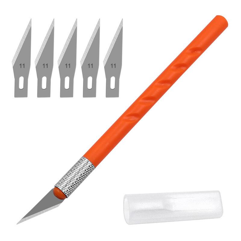 Model Craft Knife Set: Precision Carving, Trimming & Engraving Tools for Plastic, Paper & Films