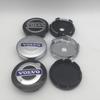 20pcs 3D 56mm 60mm 68mm for S80L XC60 XC90 Car Emblem Wheel Hub Center Cap Badge Covers Sticker Decals Styling Ac