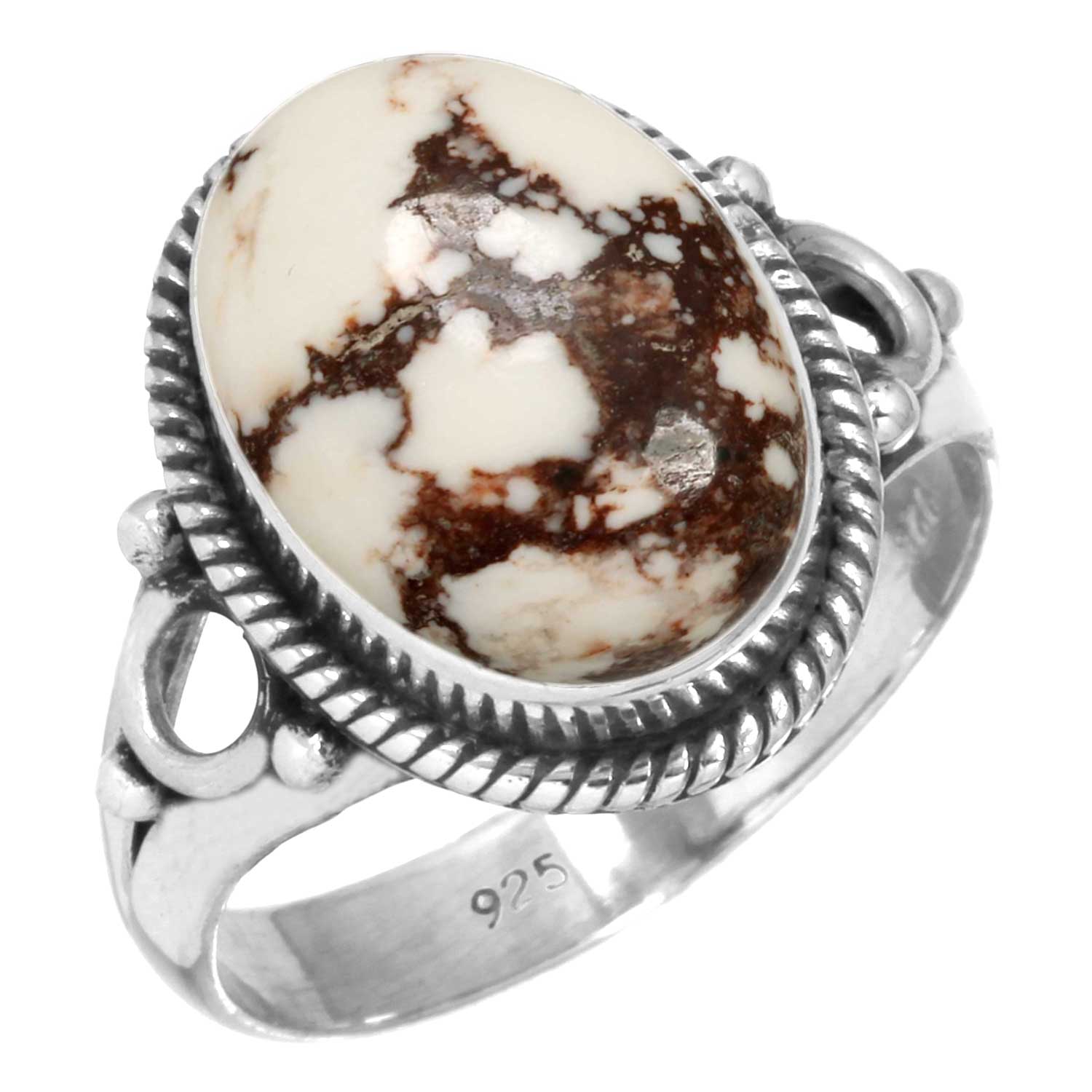 

Кольцо из стерлингового серебра 925 пробы Женское Драгоценный камень Ручная работа Ювелирные изделия Подарок на Хэллоуин Смитсонит Губчатый коралл Серафинит Шаттукит Тулит Дикая лошадь Костюм 9.5