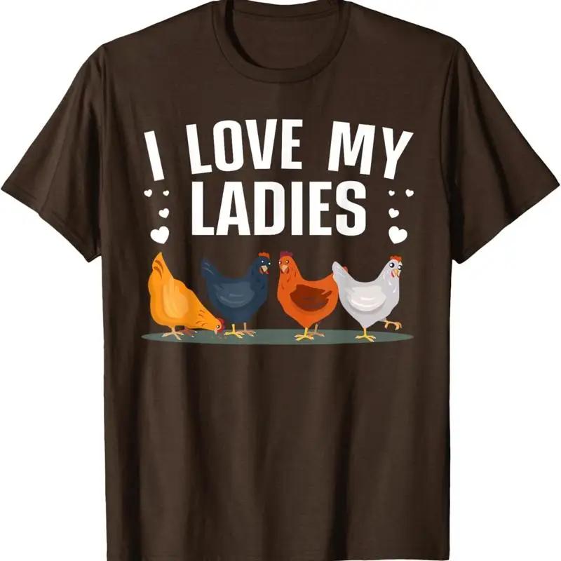Funny Chicken Art Farmer Whispere Love T Shirt