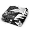 Coperte Trapuntate Deftones Nu Metal Calde Morbide Soffici Peluche Coperta da Lanciare per Decorazione Casa Viaggio Ufficio Copriletto in Flanella Copriletto
