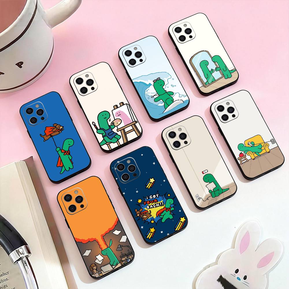 Heiß Süß Joguman Handyhülle Für iPhone 17,16,15,14,13,12,11 Plus,Pro,Max,XS Silikon Weiche Abdeckung