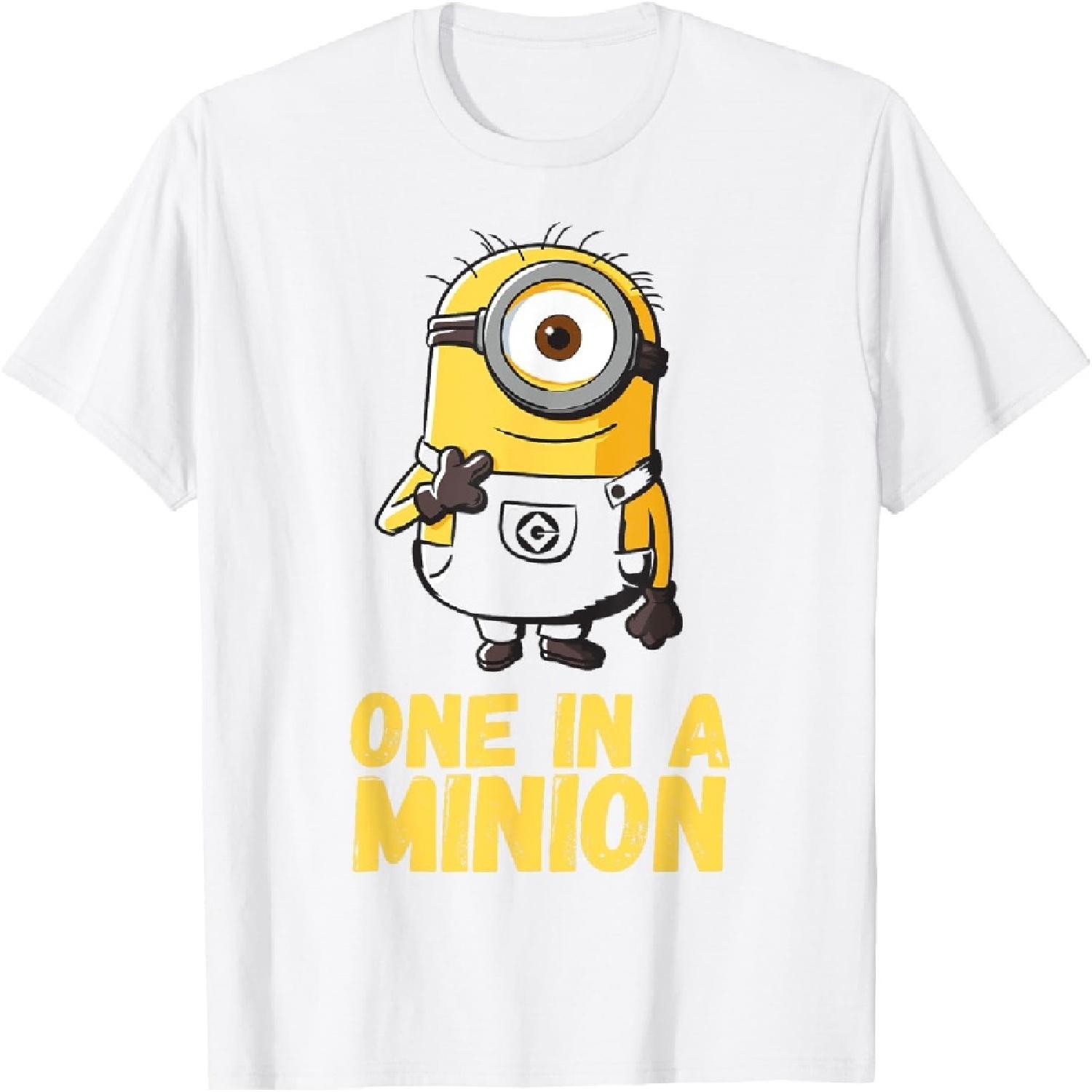 Гадкий Я Миньоны Один из Миньонов Графическая Футболка Футболка S