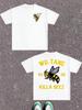 WuTang Clan Bee Unisex Crew Neck Doublesided Print Short Sleeve Street Style Unisex And Unisex TShirt