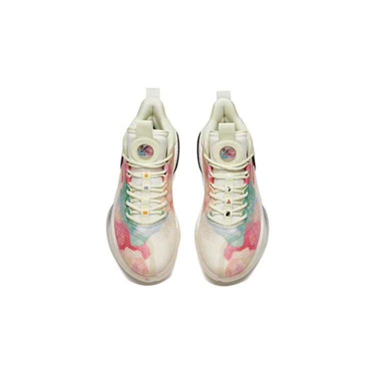 Anta KT7 Thompson 7 High-Top Basketball Shoes Kids Sneakers Ivory-White 312231130-4