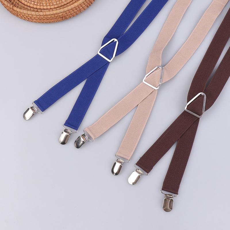 Elastic Adjustable Suspenders For Adults And Kids - Men Women Braces Suspender Set For Children Boys Girls Wedding Accessories