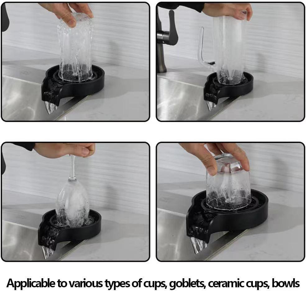 High-Pressure Sink Cup Washer for Automatic Cleaning in Cafés and Bars