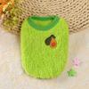 Fleece Pet Vest Small Puppy Cats Clothing Warm Lightweight Wear Cartoon Dog Clothes Chest Size Adjustable Comfort Fit