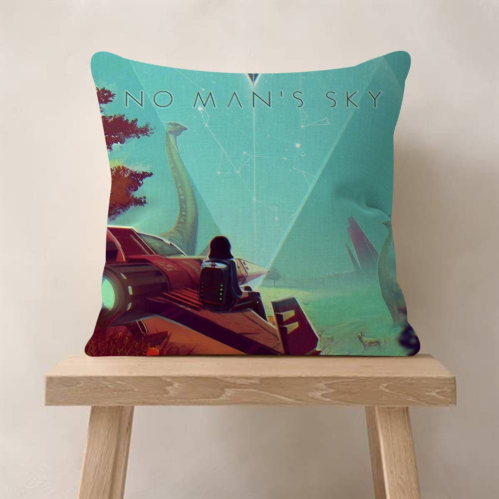 No Man S Sky Space Game Pillow Cover For Bedroom Room And Living Room Sofa Decorative Cushion Cover