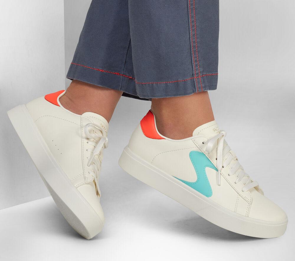 Sneakers Skechers White Ros Eden Lx Version