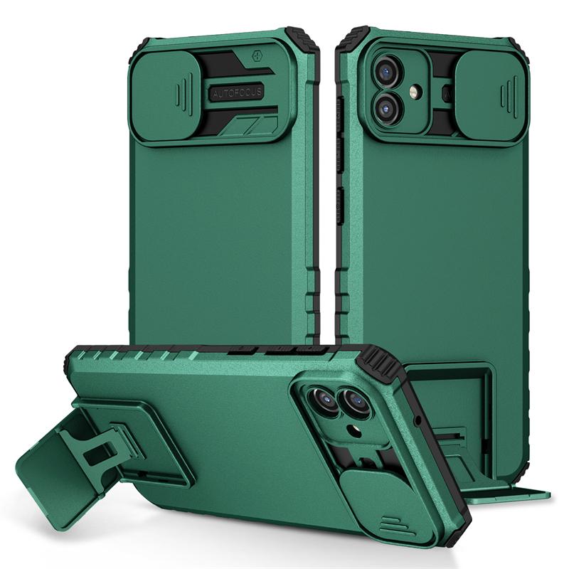 For Samsung A04 Case Push Pull Camera Protection Phone Case For Samsung Galaxy A04 2022 A 04 Shockproof Armor Stand Back Cover
