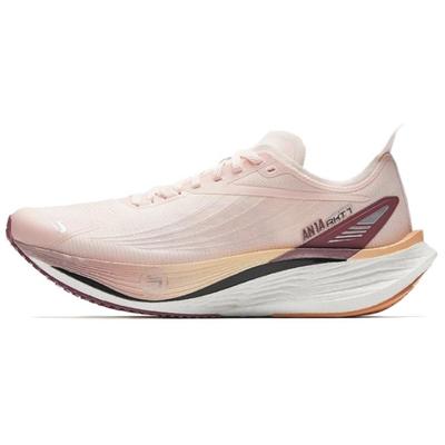 Rocket 7 Pro Sports Comfortable Shock Absorption Rebound Low-Top Training Racing Running Shoes Women Sneaker White Pink 122545580-2