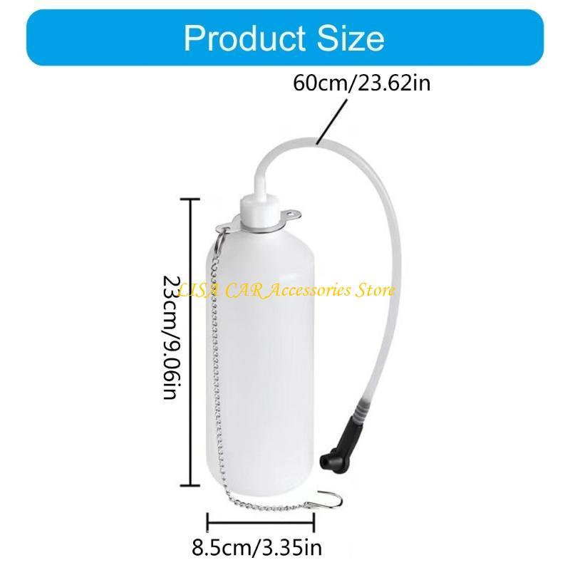 M4YB Brake Bleeder 1000ml Bottle Oil Changing Insert Tool With 60cm Hose Tool