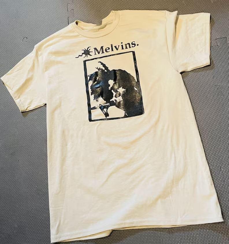 

The Melvins Band Short Sleeve Adult Unisex White T-Shirt All Size Unisex T-Shirt S