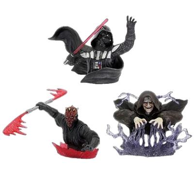 Takara Tomy Arts Star Wars FANTASIE VIGNETTE x Komplettes Set von 3 Gachapon Kapselspielzeugen