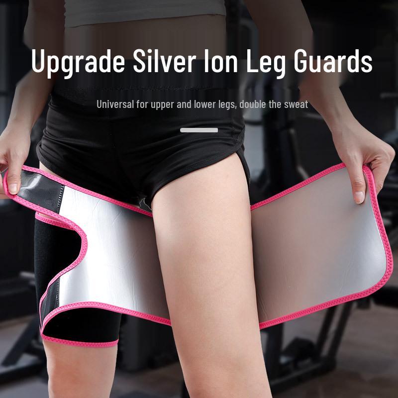 Cross-border Sweat-Wicking Slimming Leg Guards for Sports & Fitness Embossed Leg Guards Pair розы красного