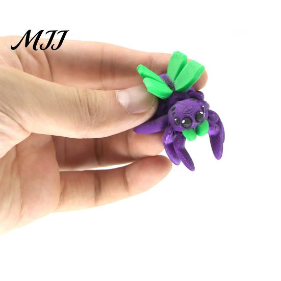 Realistic PLA Sculpture 3D Printed Spider Egg/Spider Statue, Fantasy Creature Model Collectible Trendy Figures Ornament, Lightweight Unique for