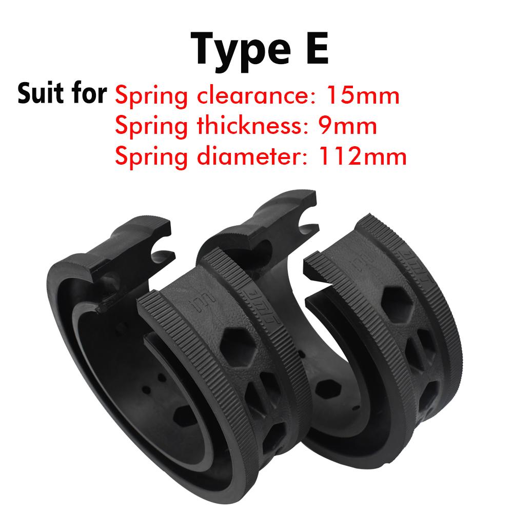 

2Pcs Car Shock Absorber Spring Bumper Power Auto-buffers A/B/C/D/E/F Type Springs Bumpers Uret Hane For Cars Goods Buffer E