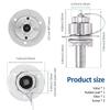 RVs Campers Water Inlet Check Valves 3/4 Adapter With Stainless Steel Body Leakproof Design Easy Installation