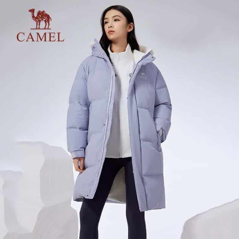 CAMEL Women s Mid-length Thickened Down Jacket XL