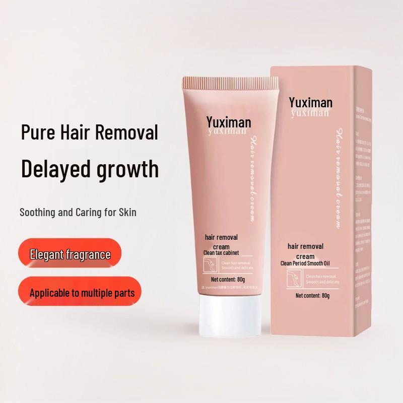 Yu Xi Gentle Hair Removal Spray with Scraper for Face, Legs, & Armpits