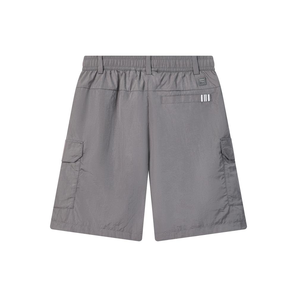 Fila Heritage Classic Workwear Versatile Woven Casual Shorts Men Shorts Cloudy-Gray F11M628811FDY