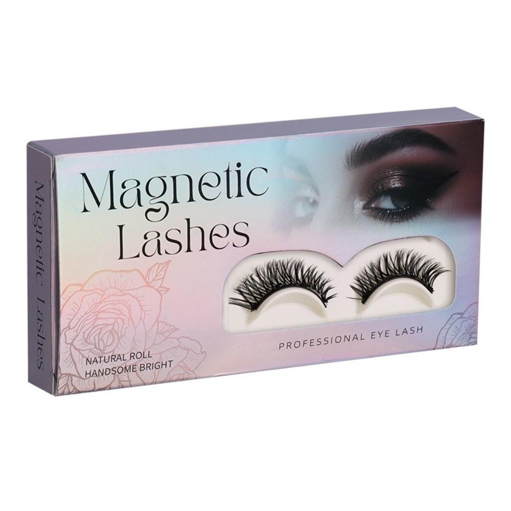 Mit Applikator Magnetische Wimpern Natürlicher Look Falsche Wimpern Heiße Fake Lashes Tägliches Tragen